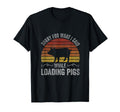 Sorry What I Said While Loading T-Shirt - Fun Novelty Design for Adults - T-Shirt, Sweatshirt, Hoodie