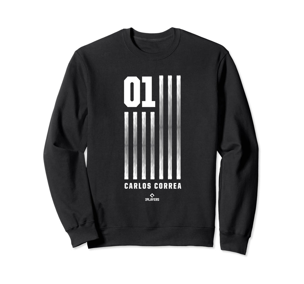 Carlos Correa Flag Houston Sweatshirt - Novelty Apparel for Adults - T-Shirt, Sweatshirt, Hoodie