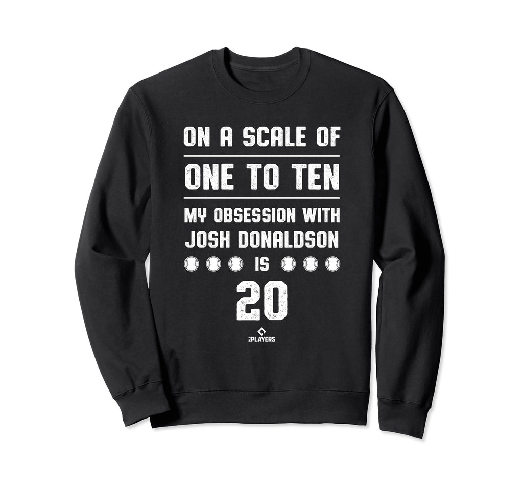 Josh Donaldson Obsession Sweatshirt - Streetwear Style for Adults - T-Shirt, Sweatshirt, Hoodie