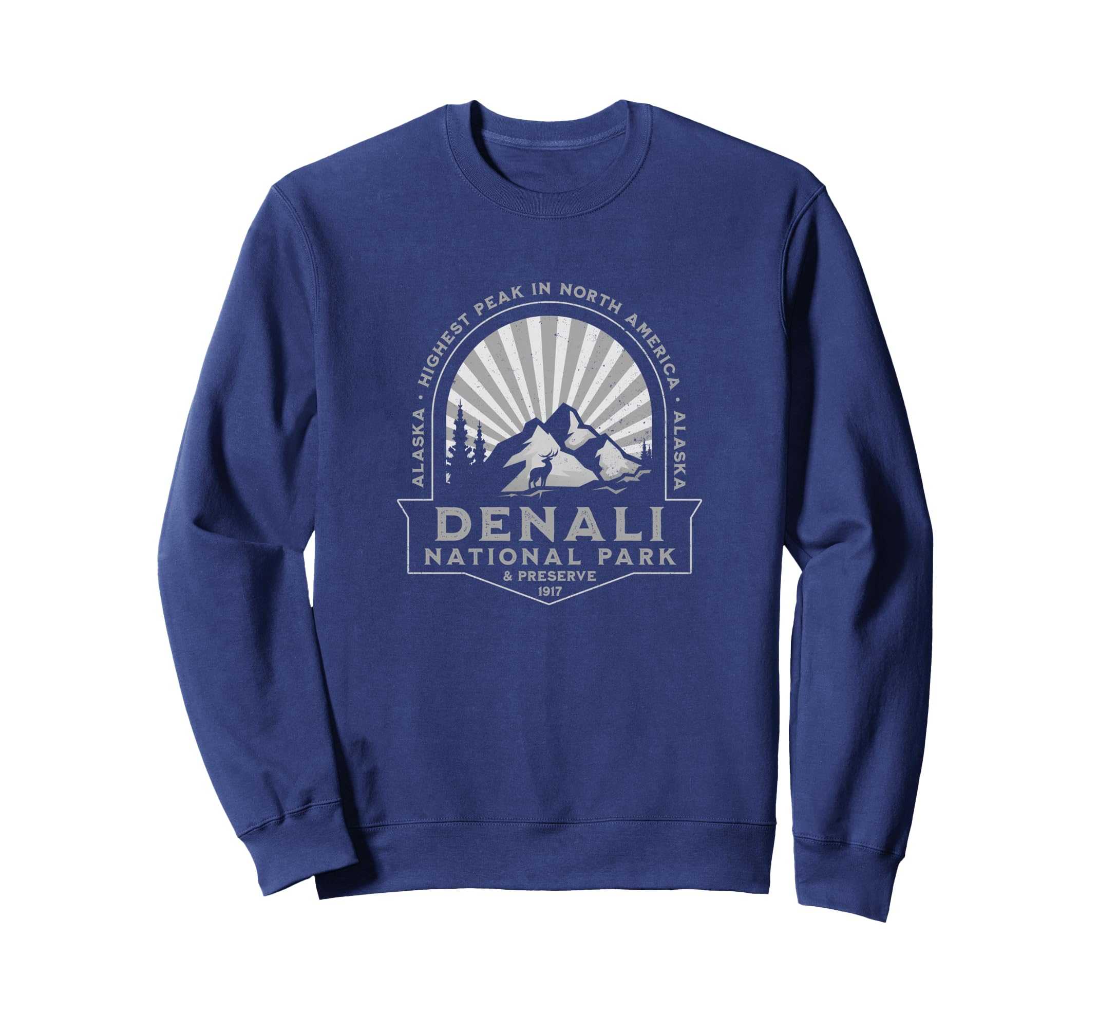 Denali National Park And Preserve Sweatshirt - Unique Graphic for Adults - T-Shirt, Sweatshirt, Hoodie