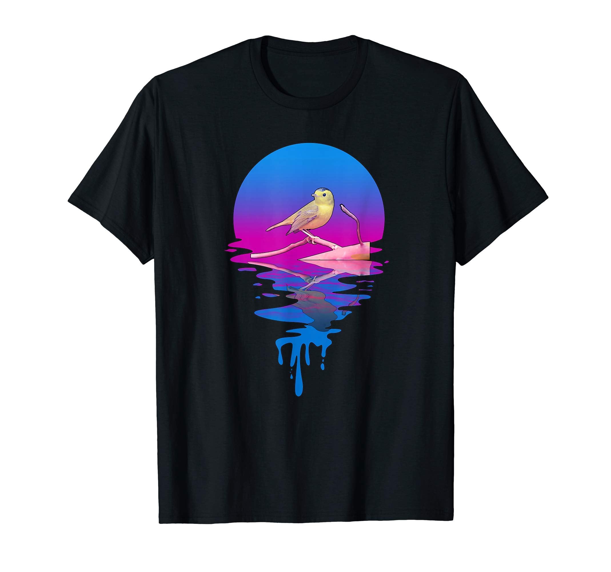 Sunset Warbler T-Shirt - Casual Everyday Wear for Adults - T-Shirt, Sweatshirt, Hoodie