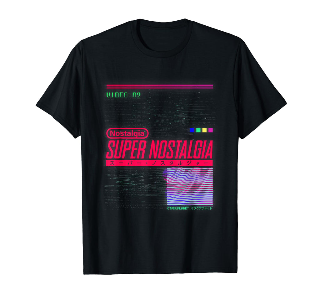 Super Nostalgia Japanese Vibes T-Shirt - Custom Art Print Unisex - T-Shirt, Sweatshirt, Hoodie