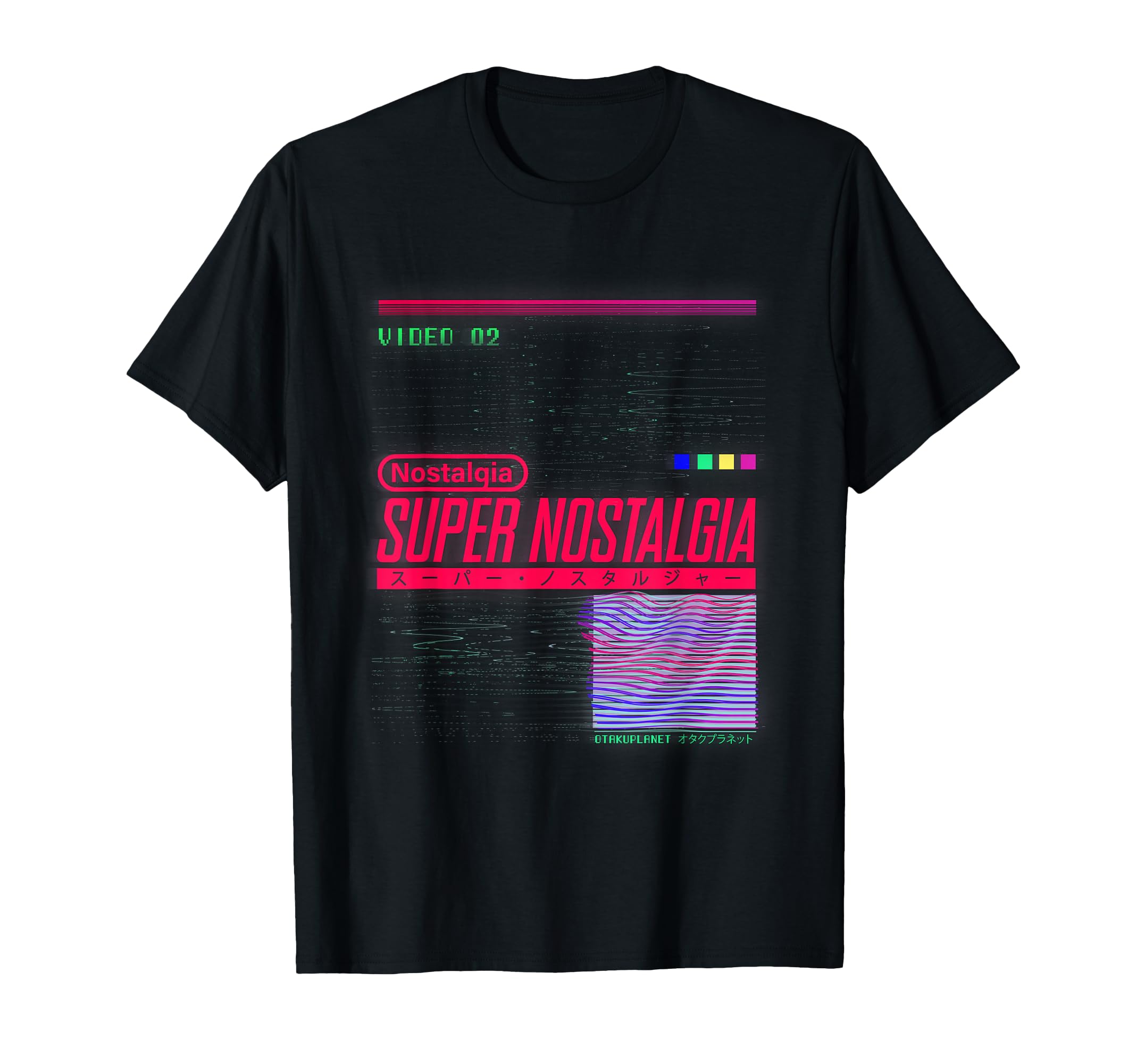 Super Nostalgia Japanese Vibes T-Shirt - Custom Art Print Unisex - T-Shirt, Sweatshirt, Hoodie