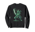 Pixel Samurai Warrior Arcade Gamer Sweatshirt - Trendy Graphic for Adults - T-Shirt, Sweatshirt, Hoodie