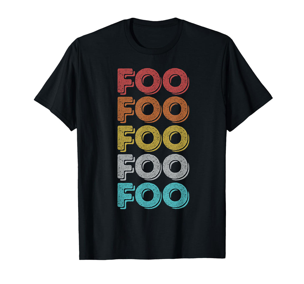 Foo T-Shirt - Minimalist Print Men Women - T-Shirt, Sweatshirt, Hoodie