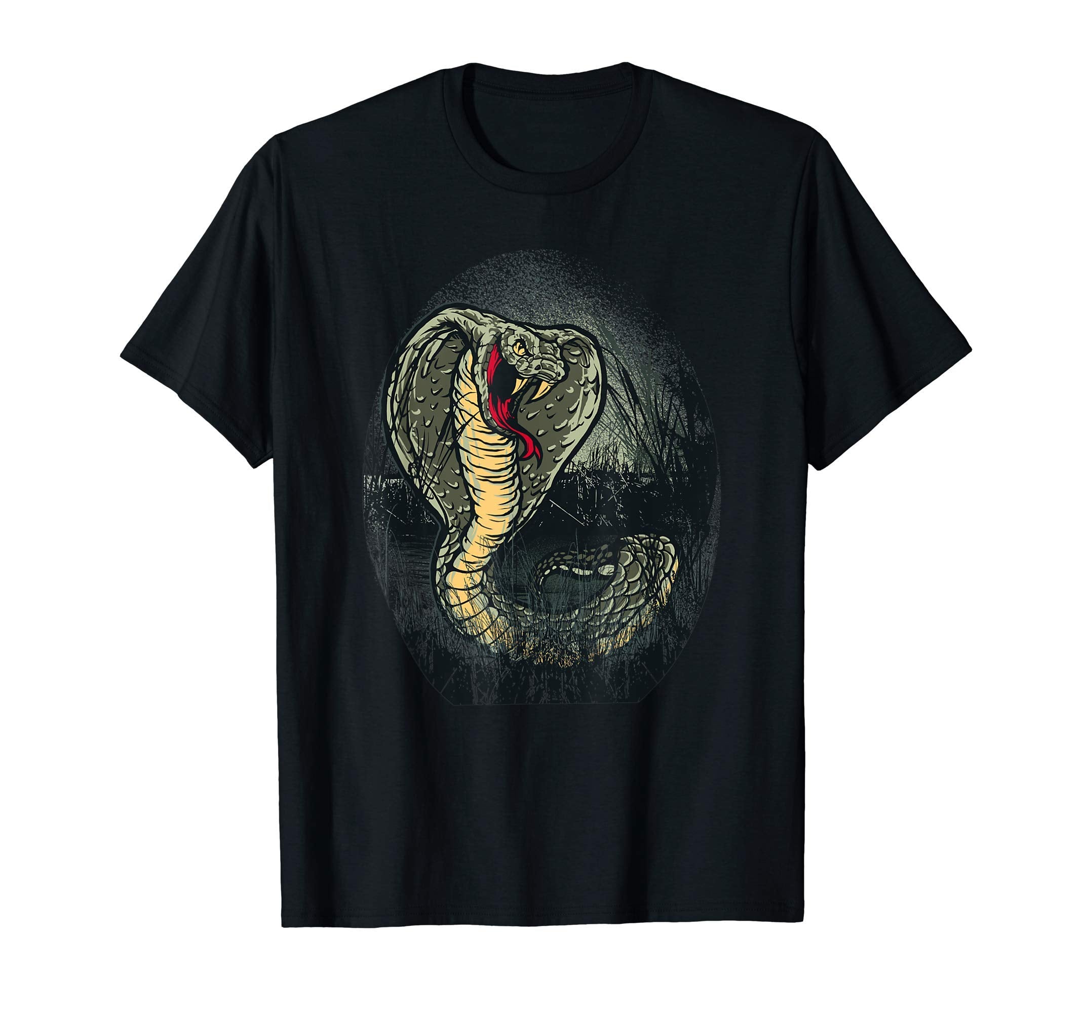Cobra Snake Cobra Strike Distressed Gift T-Shirt - Unique Graphic Unisex - T-Shirt, Sweatshirt, Hoodie