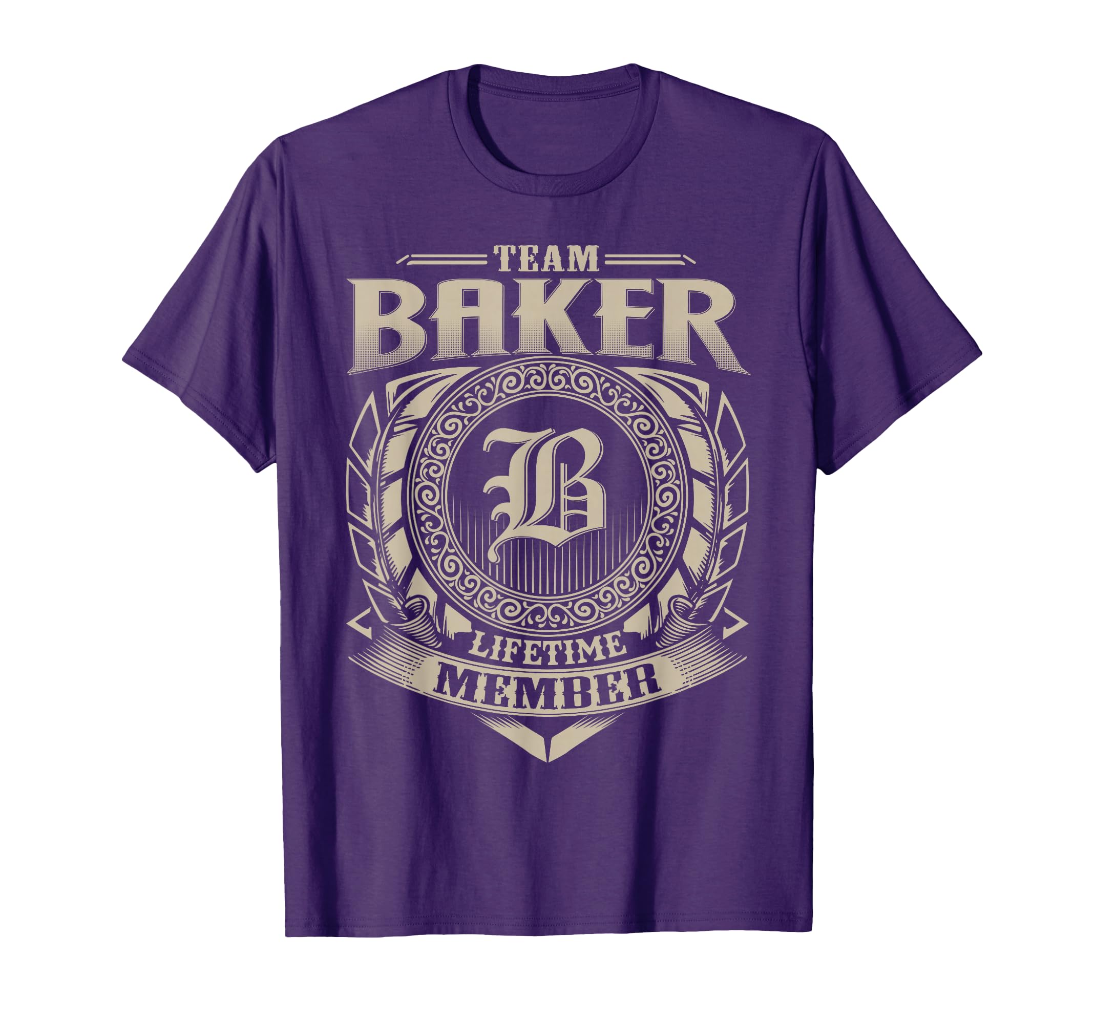 Team Baker Lifetime Member Baker T-Shirt - Casual Everyday Wear Men Women - T-Shirt, Sweatshirt, Hoodie