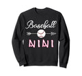 Baseball Nini Birthday Sport Baseball Sweatshirt - Trendy Graphic Unisex - T-Shirt, Sweatshirt, Hoodie