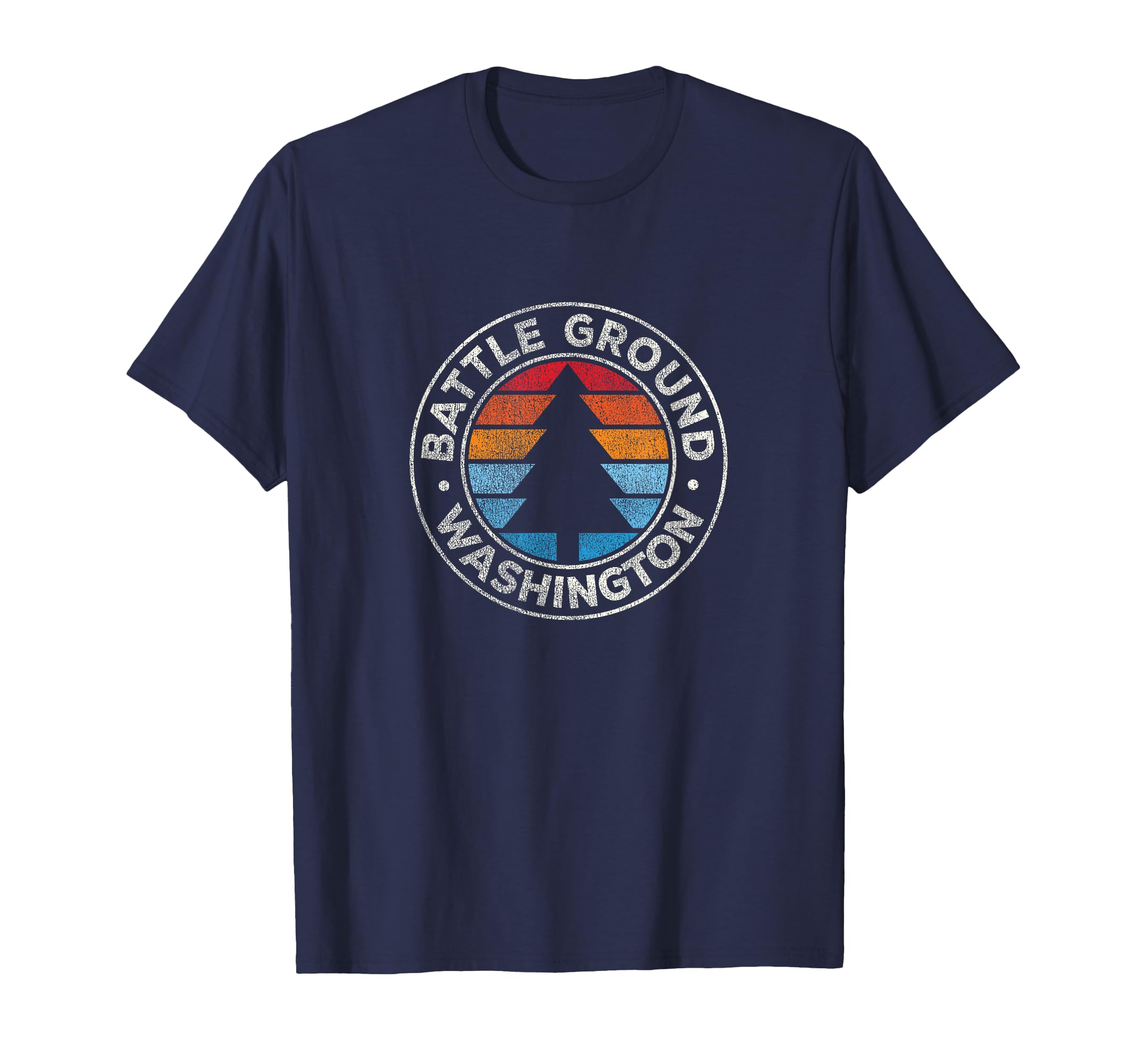 Battle Ground Washington Wa 70S T-Shirt - Casual Everyday Wear for Adults - T-Shirt, Sweatshirt, Hoodie