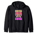 Groovy Hippie Music Peace Love 70S Hoodie - Streetwear Style for Adults - T-Shirt, Sweatshirt, Hoodie
