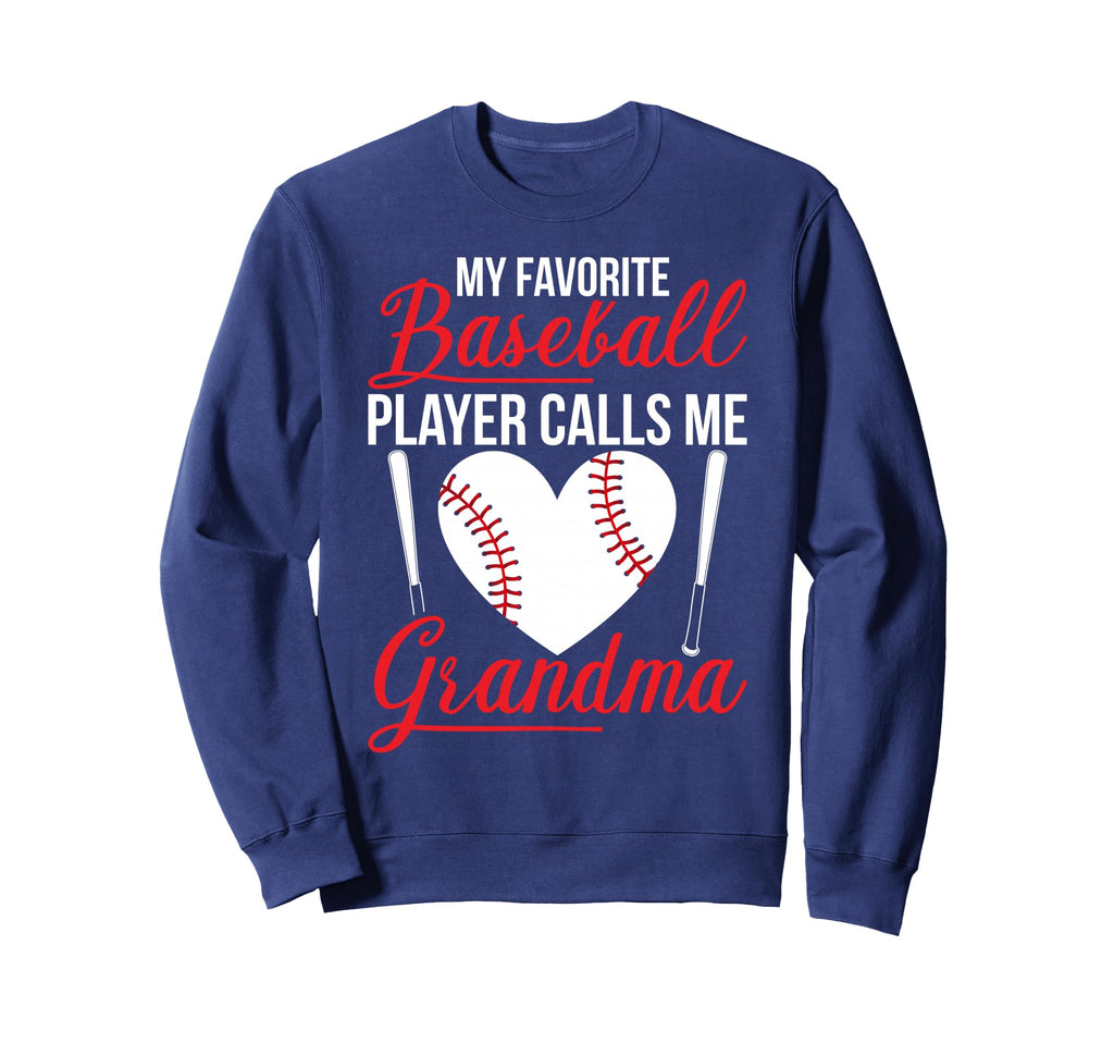 My Favorite Baseball Player Sweatshirt - Fun Novelty Design for Adults - T-Shirt, Sweatshirt, Hoodie