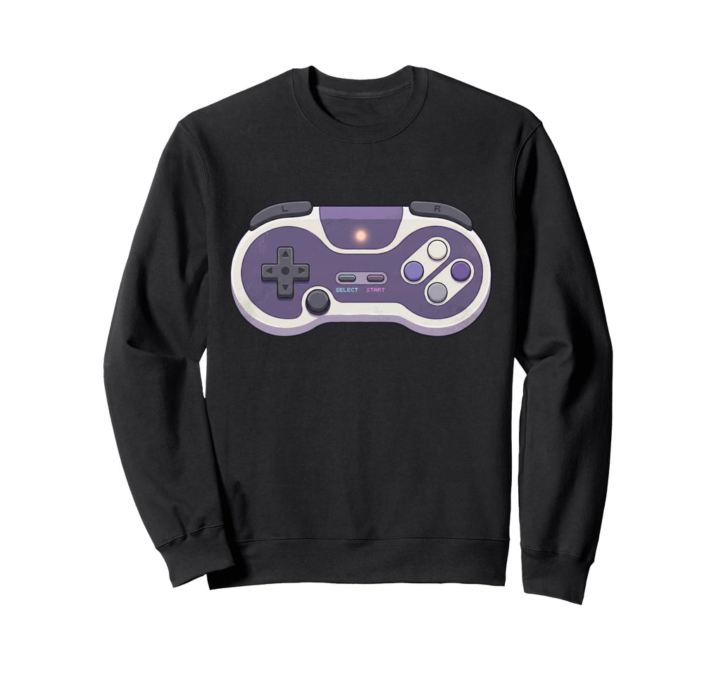 Mode Gamer 16 Bit Controller Sweatshirt - Minimalist Print Unisex - T-Shirt, Sweatshirt, Hoodie