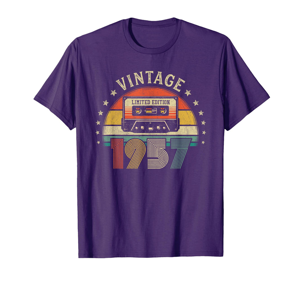 1957 Cassette Tape 69Th Birthday T-Shirt - Custom Art Print for Adults - T-Shirt, Sweatshirt, Hoodie