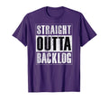 Straight Outta Backlog Agile Scrum T-Shirt - Novelty Apparel for Adults - T-Shirt, Sweatshirt, Hoodie