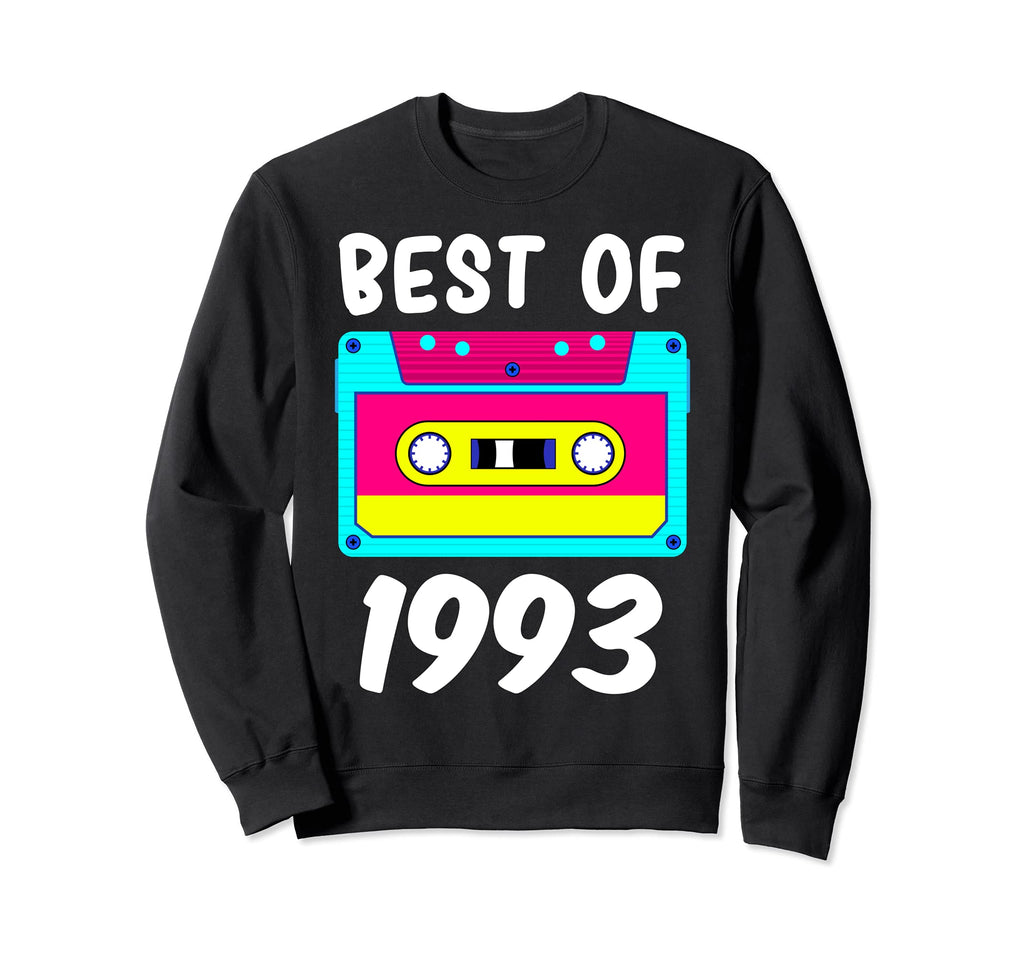 Best 1993 Futuristic Cassette Sweatshirt - Casual Everyday Wear for Adults - T-Shirt, Sweatshirt, Hoodie