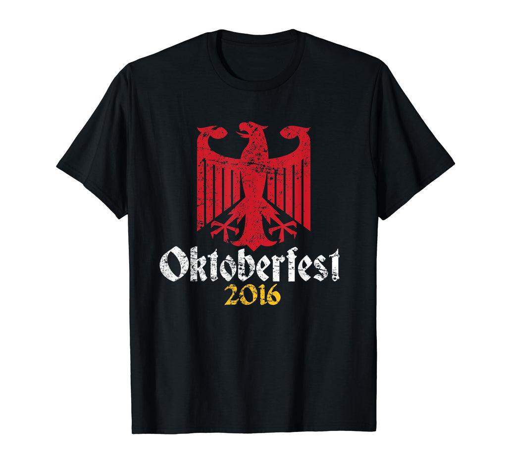 Oktoberfest 2016 Distressed Gift T-Shirt - Minimalist Print for Adults - T-Shirt, Sweatshirt, Hoodie