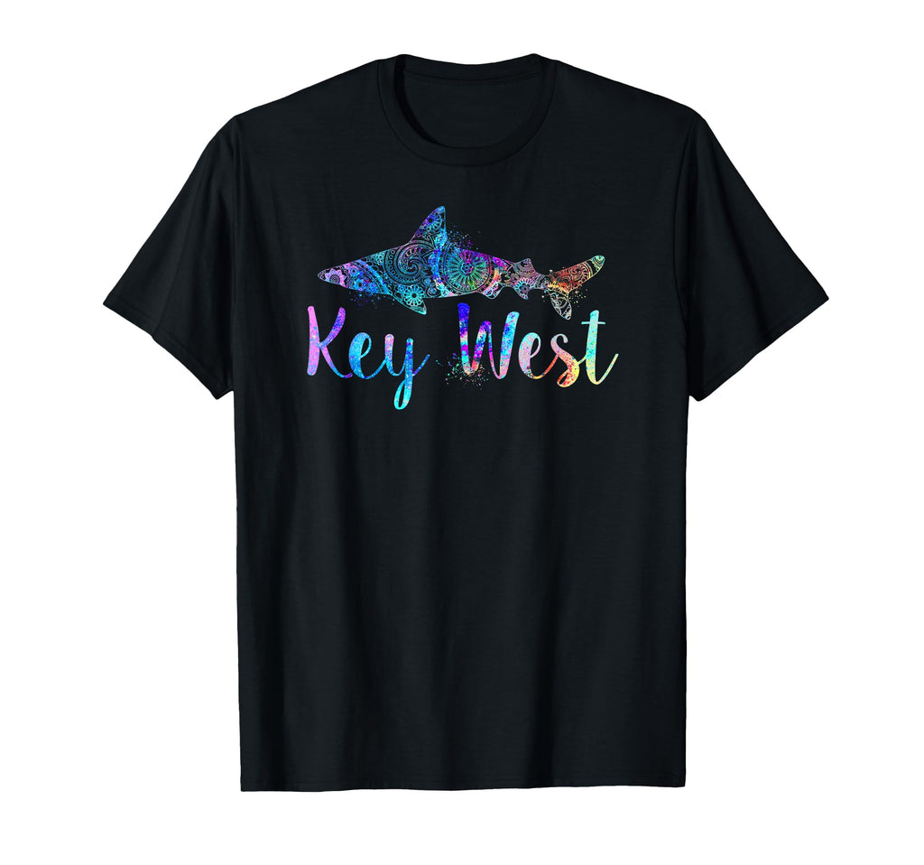 Key West Florida Shark Fishing T-Shirt - Aesthetic Graphic for Adults - T-Shirt, Sweatshirt, Hoodie