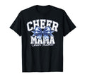 Cheer Mom Mother Bow Cheerleader Game T-Shirt - Custom Art Print Men Women - T-Shirt, Sweatshirt, Hoodie