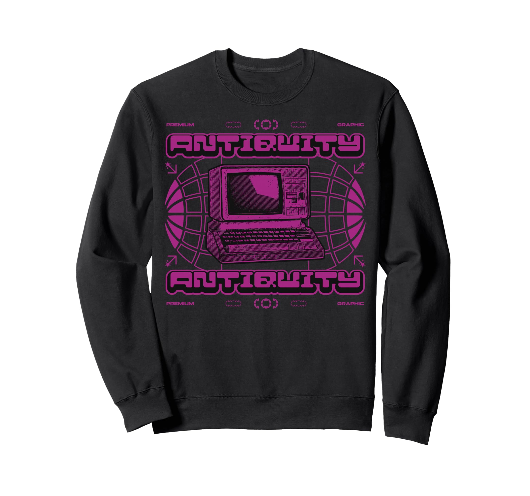 Y2K Antiquity Bold Urban Graffiti Sweatshirt - Novelty Apparel Unisex - T-Shirt, Sweatshirt, Hoodie