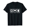 Gift Potters Clay Artists Peace Love T-Shirt - Streetwear Style for Adults - T-Shirt, Sweatshirt, Hoodie