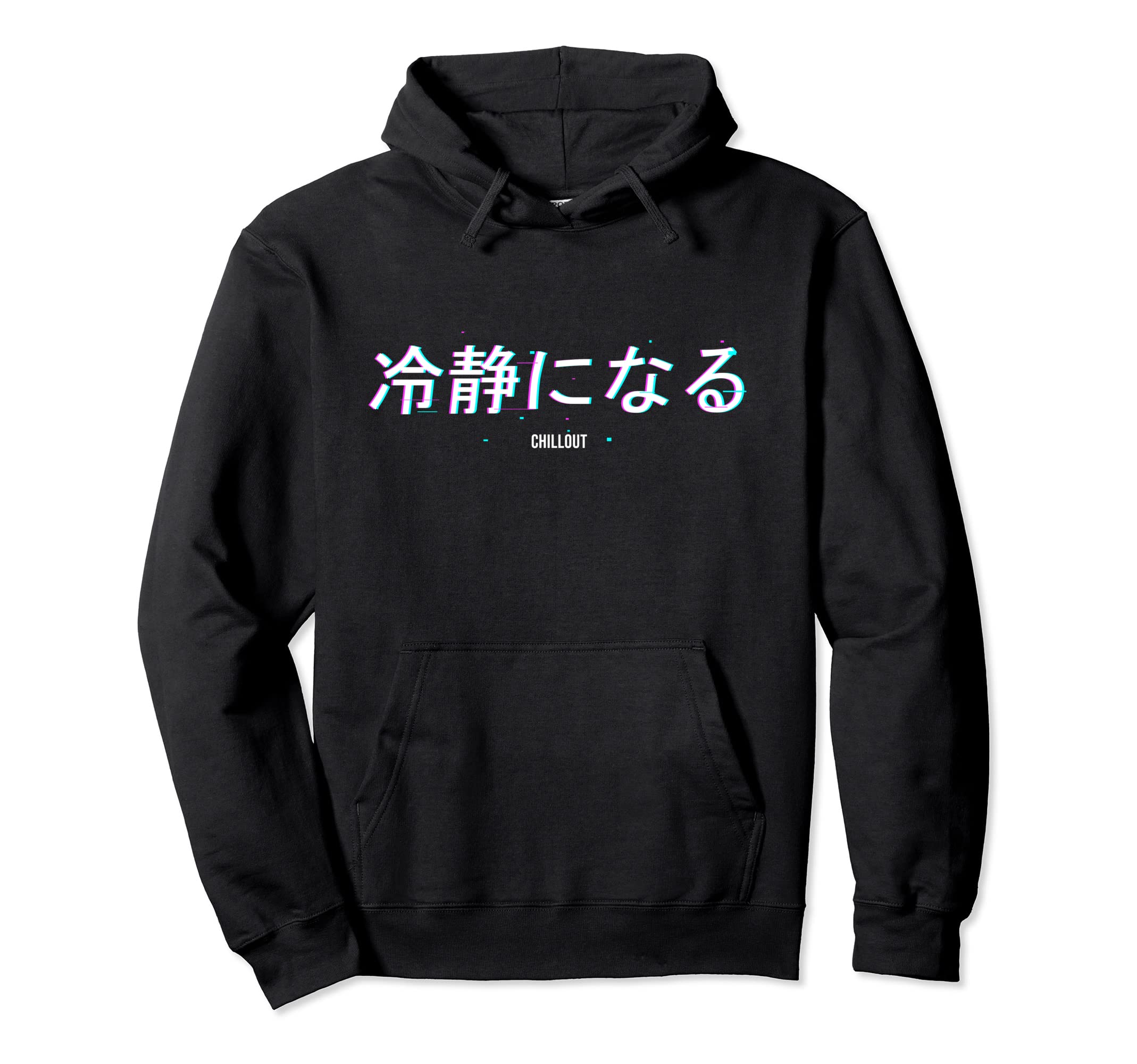 Japanese Aesthetic Vaporwave Glitch Hoodie - Novelty Apparel Unisex - T-Shirt, Sweatshirt, Hoodie