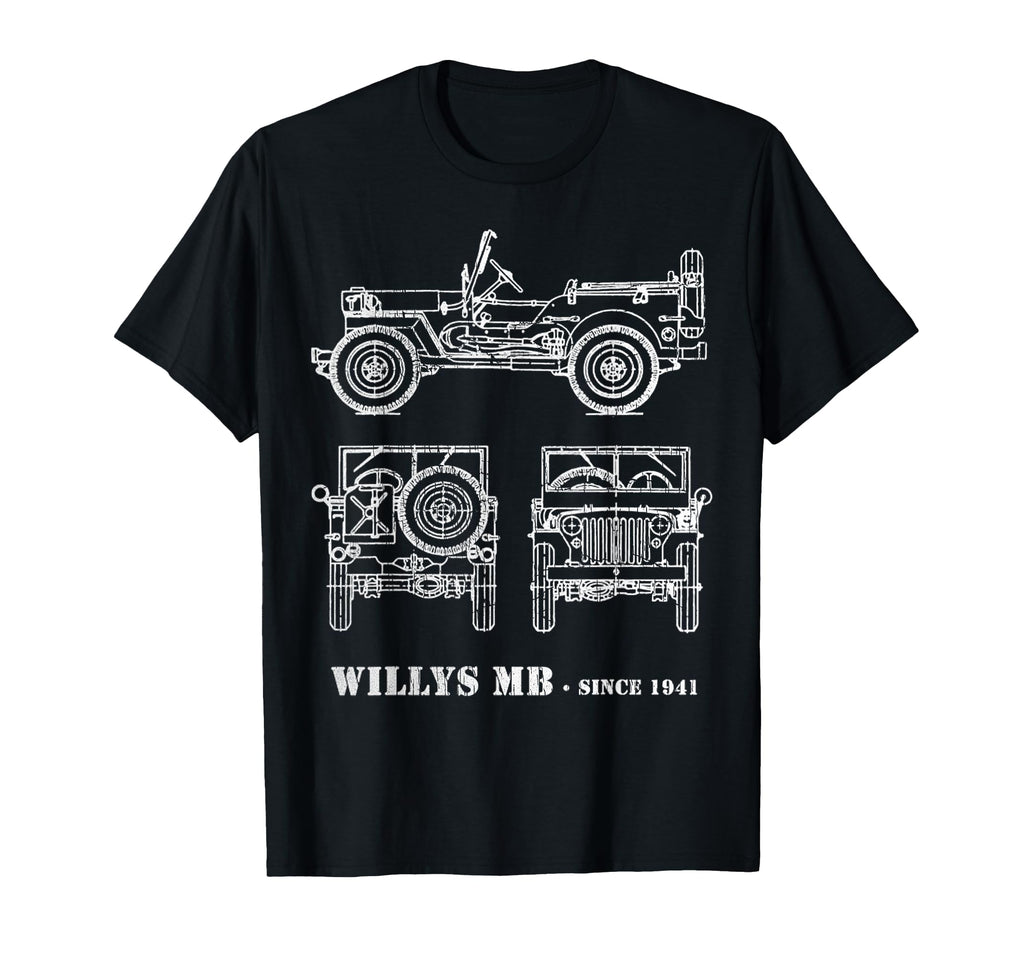 Military Vehicle Ww2 Truck 1945 T-Shirt - Unique Graphic for Adults - T-Shirt, Sweatshirt, Hoodie