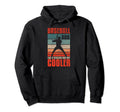 Baseball Dad Baseball Papa Hoodie - Custom Art Print Men Women - T-Shirt, Sweatshirt, Hoodie