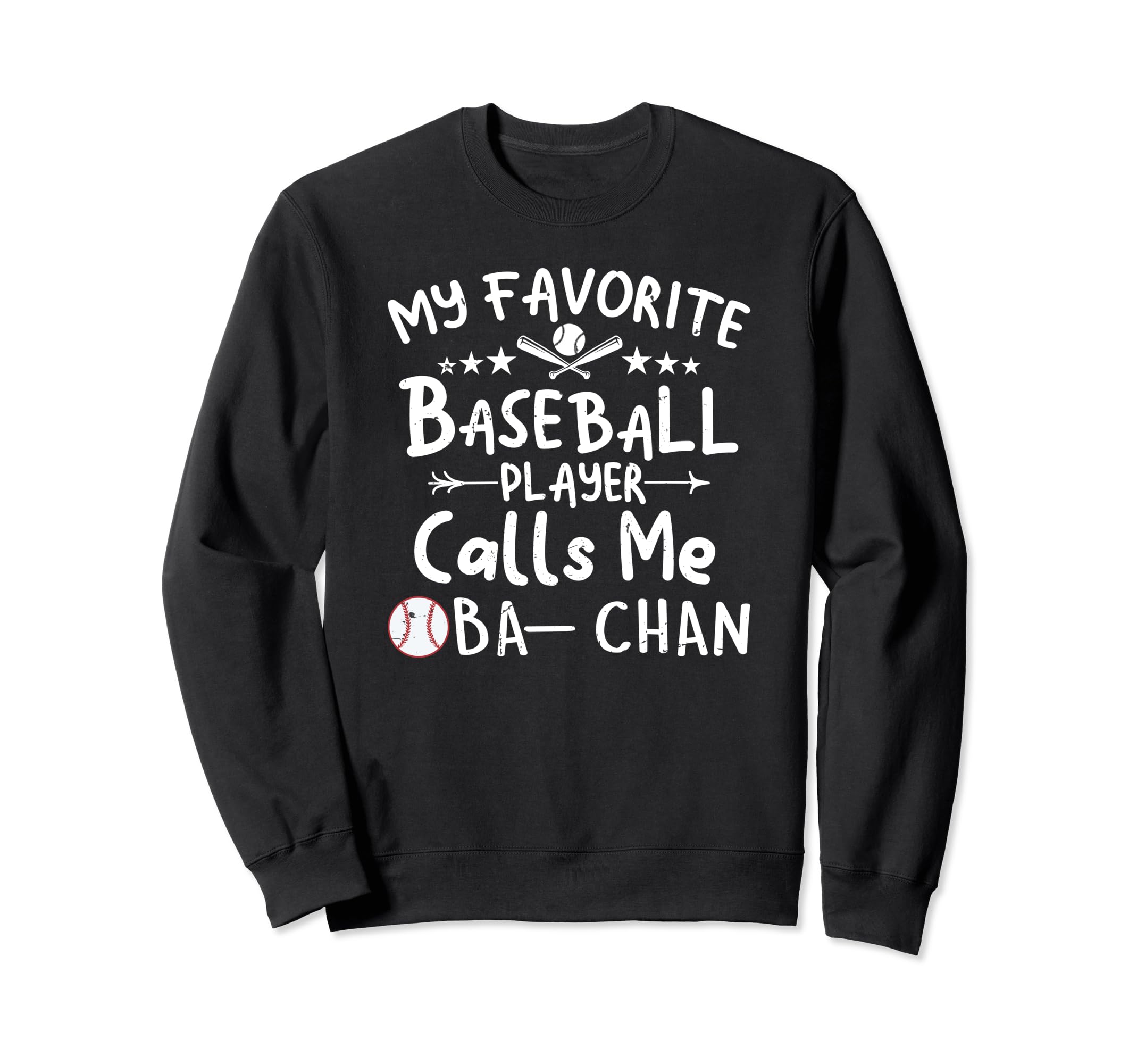 My Favorite Baseball Player Sweatshirt - Fun Novelty Design for Adults - T-Shirt, Sweatshirt, Hoodie