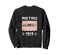 Tape Music Nostalgia 1959 Birthday Sweatshirt - Streetwear Style Unisex - T-Shirt, Sweatshirt, Hoodie