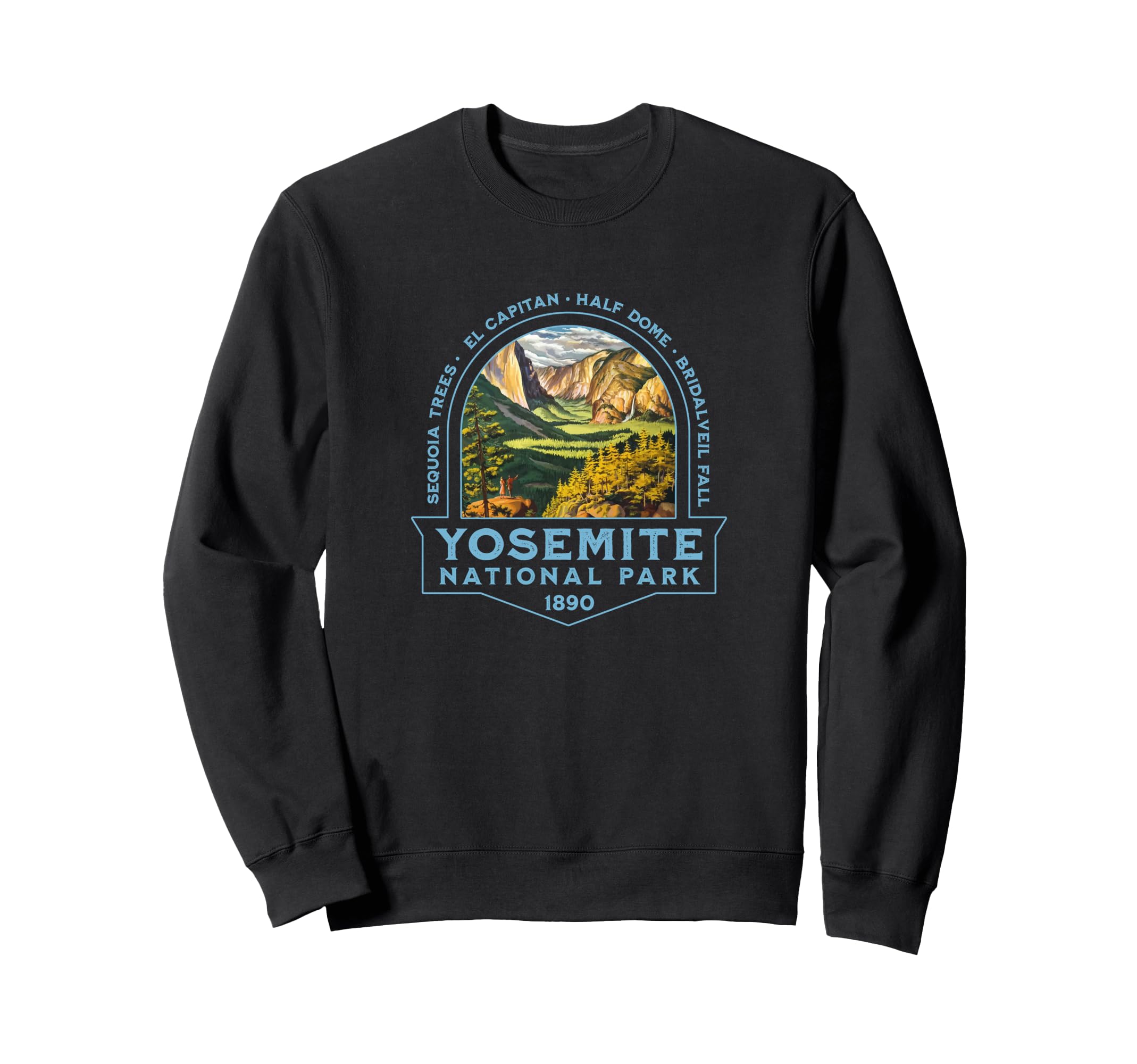 Yosemite National Park California Sweatshirt - Trendy Graphic for Adults - T-Shirt, Sweatshirt, Hoodie