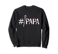 Baseball Papa Life Gifts Fathers Sweatshirt - Novelty Apparel for Adults - T-Shirt, Sweatshirt, Hoodie