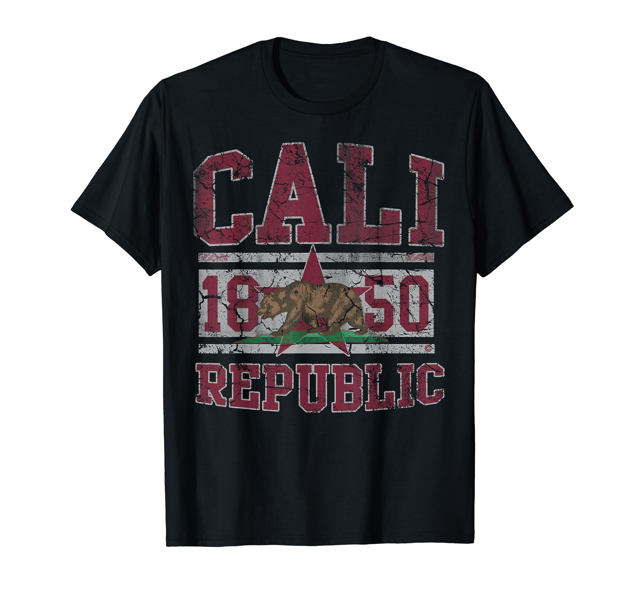 California Republic Cali Bear T-Shirt - Streetwear Style Men Women - T-Shirt, Sweatshirt, Hoodie