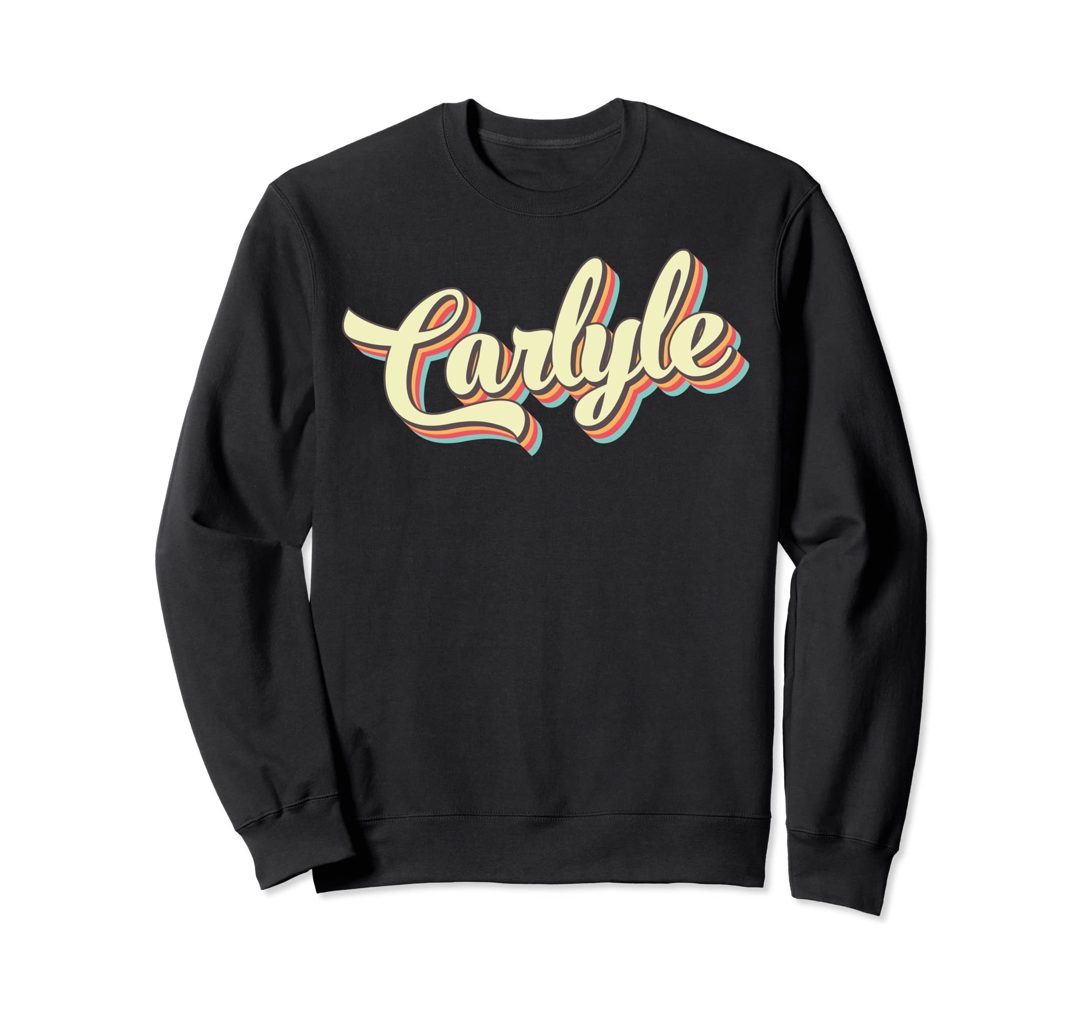 Carlyle Art Baseball Font Sweatshirt - Custom Art Print Men Women - T-Shirt, Sweatshirt, Hoodie