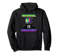 Tv Head Glitch Color Bars Surreal Hoodie - Novelty Apparel Men Women - T-Shirt, Sweatshirt, Hoodie