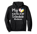 Ball Mom Proud Volleyball Baseball Mom Hoodie - Graphic Print Men Women - T-Shirt, Sweatshirt, Hoodie