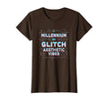 Millennium Glitch Aesthetic Y2K T-Shirt - Minimalist Print Unisex - T-Shirt, Sweatshirt, Hoodie