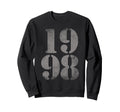 1998 Birth Year Distressed Birthday Sweatshirt - Streetwear Style Men Women - T-Shirt, Sweatshirt, Hoodie
