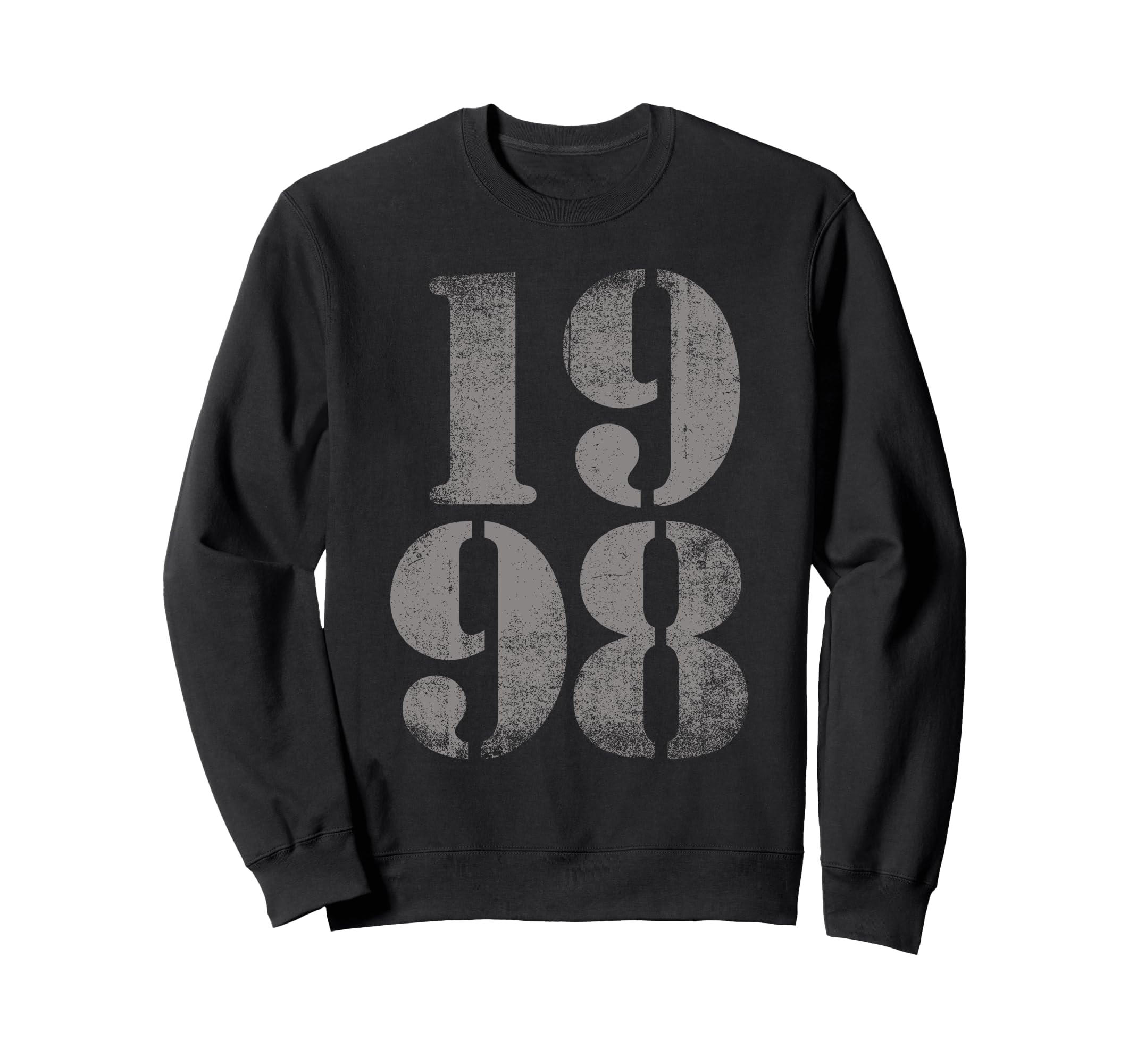 1998 Birth Year Distressed Birthday Sweatshirt - Streetwear Style Men Women - T-Shirt, Sweatshirt, Hoodie