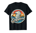 Singapore Merlion Sunset Artistic T-Shirt - Fun Novelty Design Men Women - T-Shirt, Sweatshirt, Hoodie