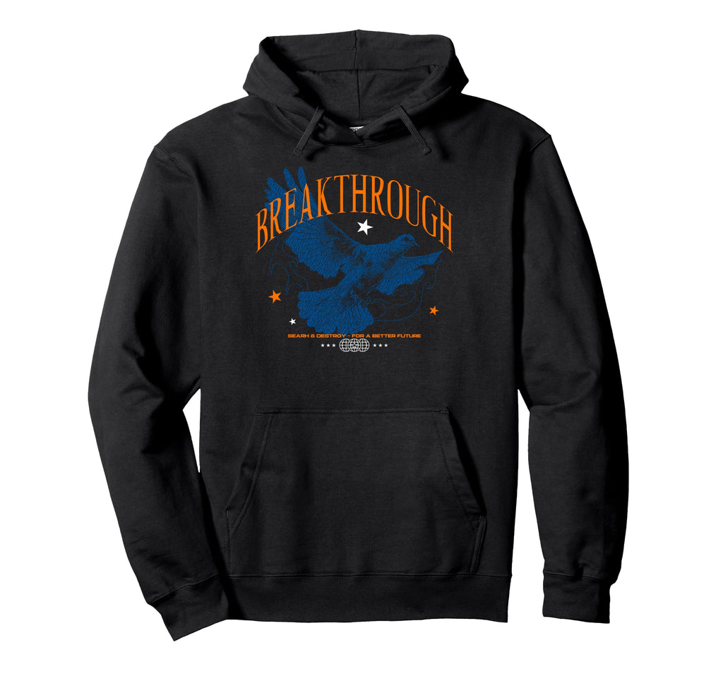 Y2K Breakthrough Bold Urban Graffiti Hoodie - Novelty Apparel Unisex - T-Shirt, Sweatshirt, Hoodie