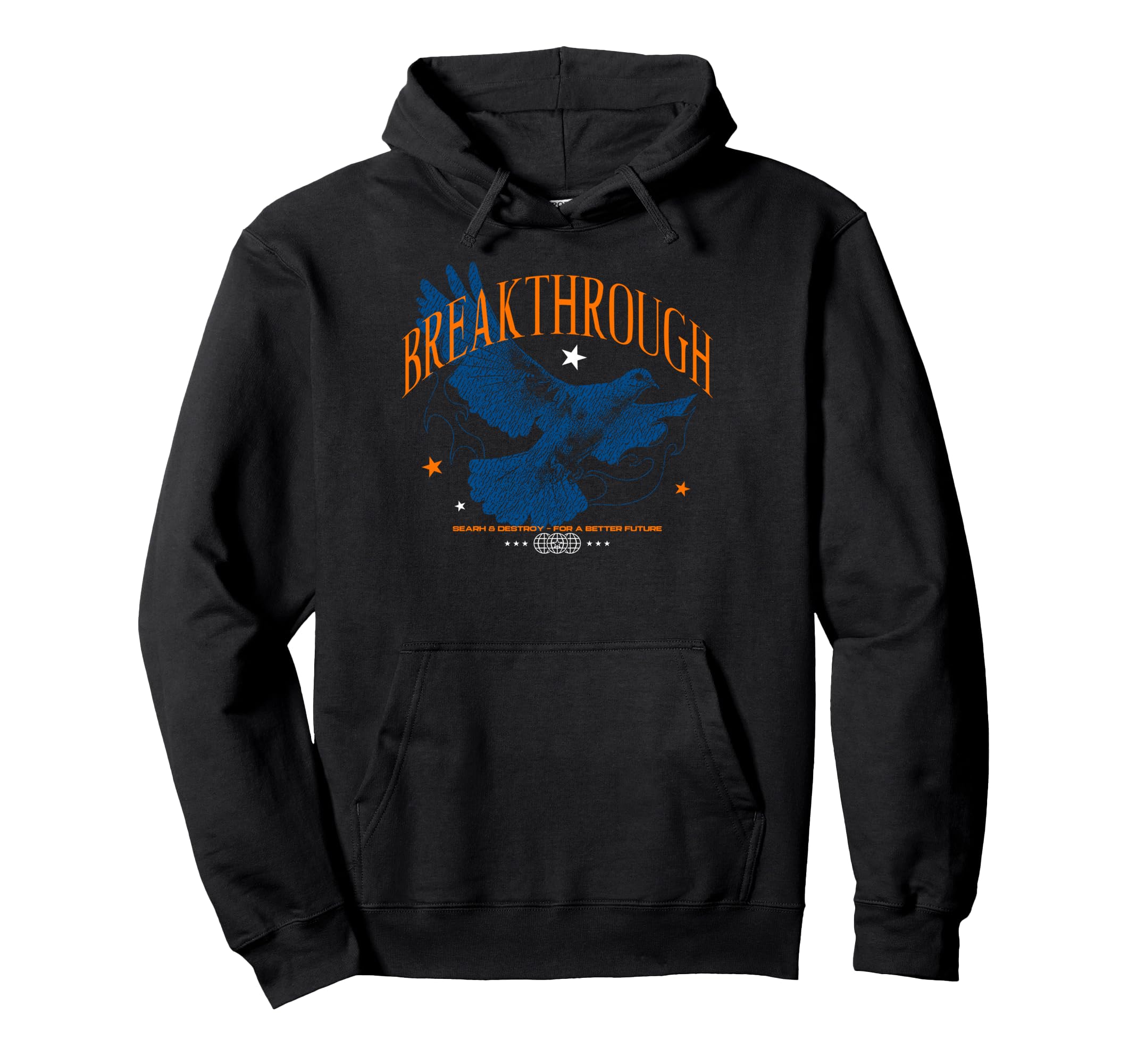Y2K Breakthrough Bold Urban Graffiti Hoodie - Novelty Apparel Unisex - T-Shirt, Sweatshirt, Hoodie