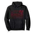 My Heart Is That Court Baseball Hoodie - Graphic Print for Adults - T-Shirt, Sweatshirt, Hoodie