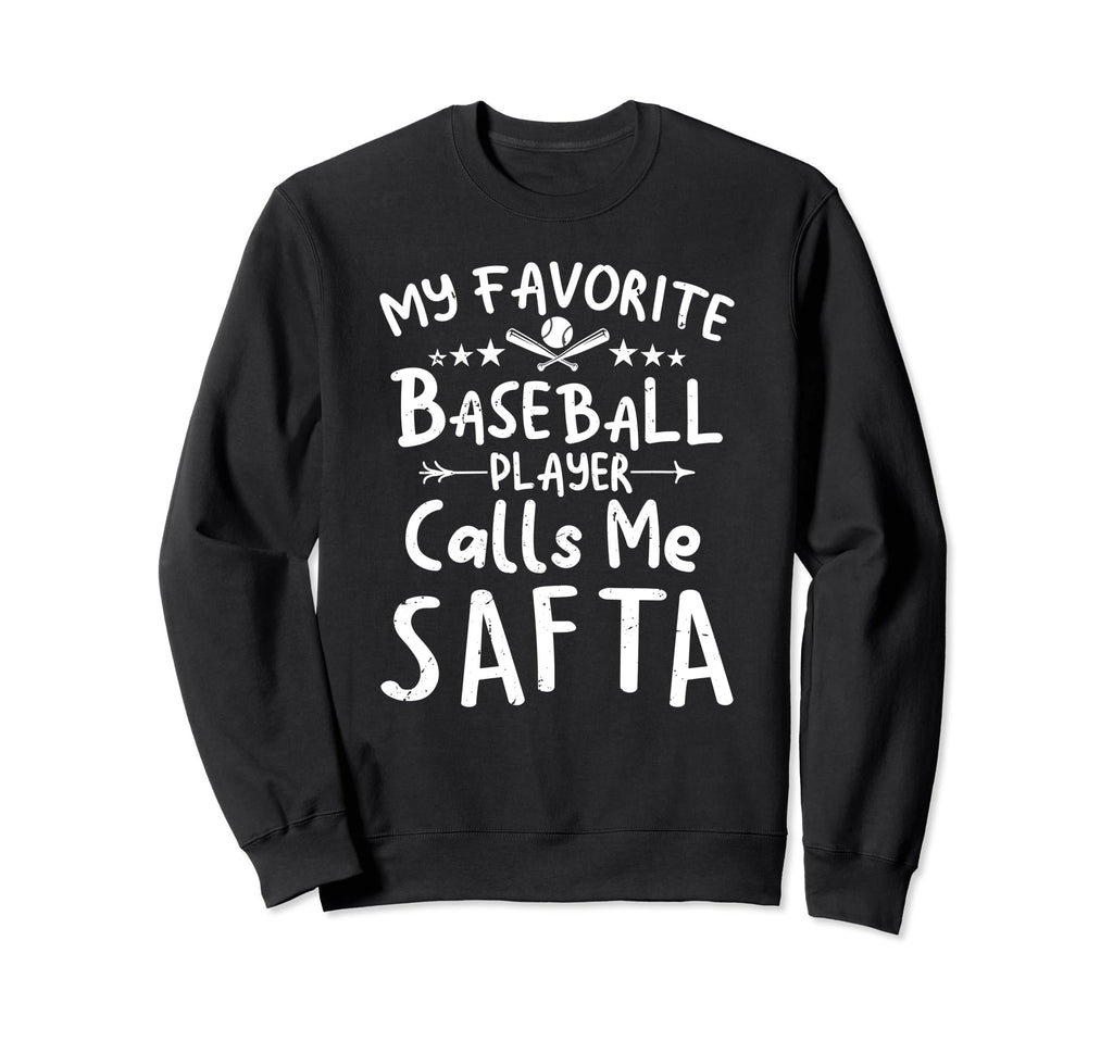 My Favorite Baseball Player Calls Me Sweatshirt - Minimalist Print Unisex - T-Shirt, Sweatshirt, Hoodie