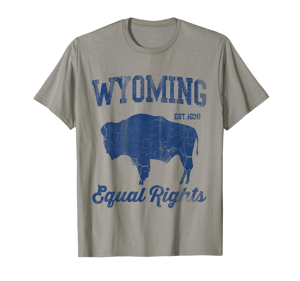Wyoming Equal Rights Flag T-Shirt - Casual Everyday Wear Men Women - T-Shirt, Sweatshirt, Hoodie