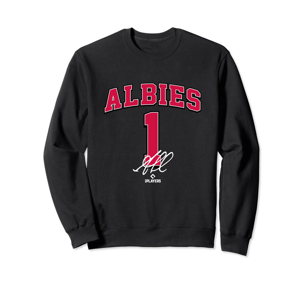 Ozzie Albies Atlanta Baseball Player Sweatshirt - Unique Graphic Unisex - T-Shirt, Sweatshirt, Hoodie