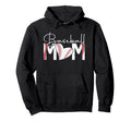 Baseball Mom Mama Sporty Player Hoodie - Fun Novelty Design Unisex - T-Shirt, Sweatshirt, Hoodie