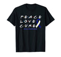 Als Awareness Peace Love Cure T-Shirt - Streetwear Style Men Women - T-Shirt, Sweatshirt, Hoodie