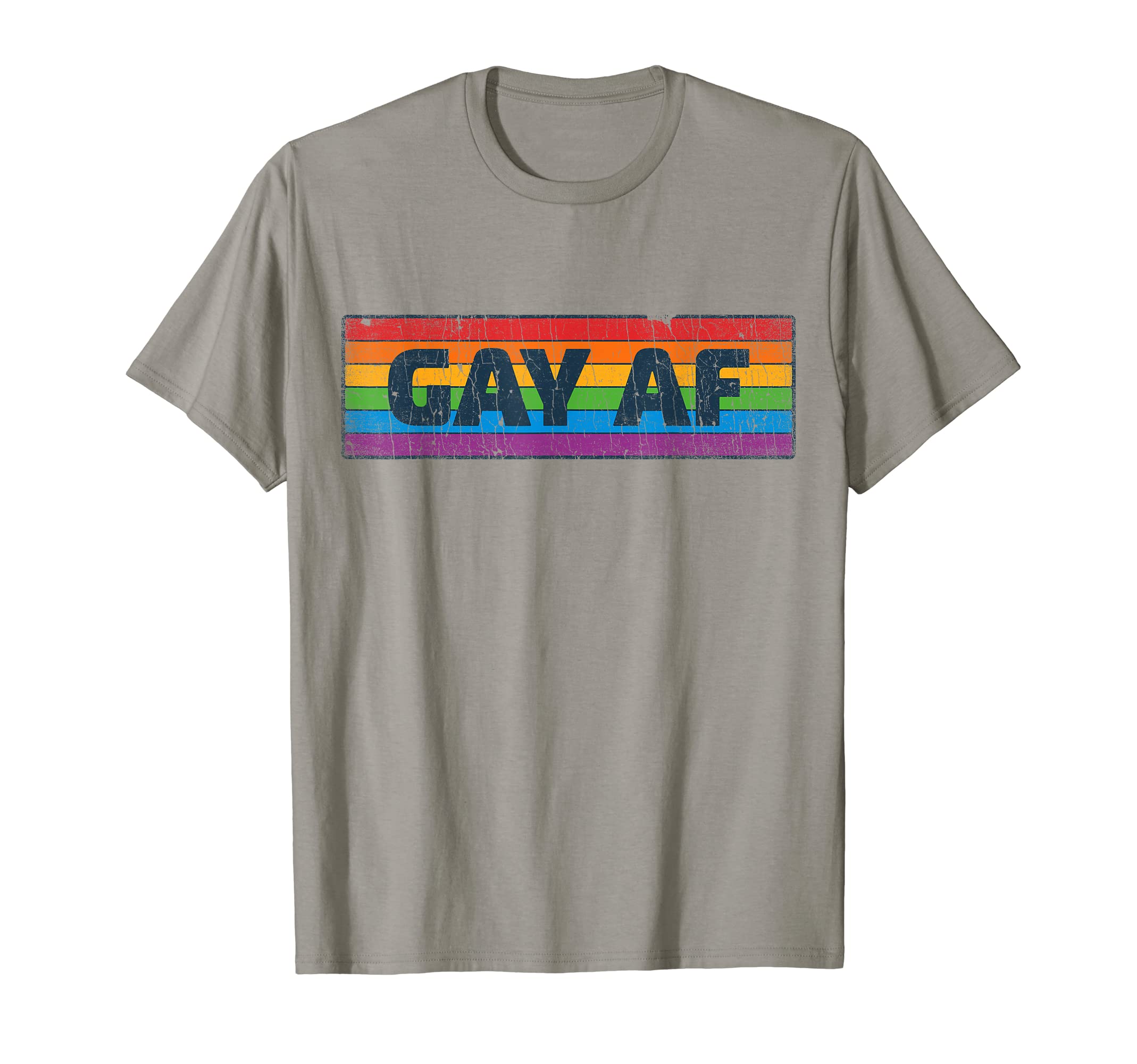 Lgbtq Gay Af Pride Lgbt Ally Rainbow Flag T-Shirt - Graphic Print Unisex - T-Shirt, Sweatshirt, Hoodie
