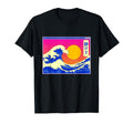 Great Wave Off Kanagawa Japanese T-Shirt - Fun Novelty Design for Adults - T-Shirt, Sweatshirt, Hoodie