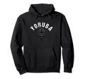 Yoruba Nigerian Culture Large Distressed Hoodie - Graphic Print Men Women - T-Shirt, Sweatshirt, Hoodie